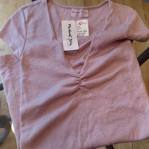 Michael Stars Thistle Shine Capsleeve Top